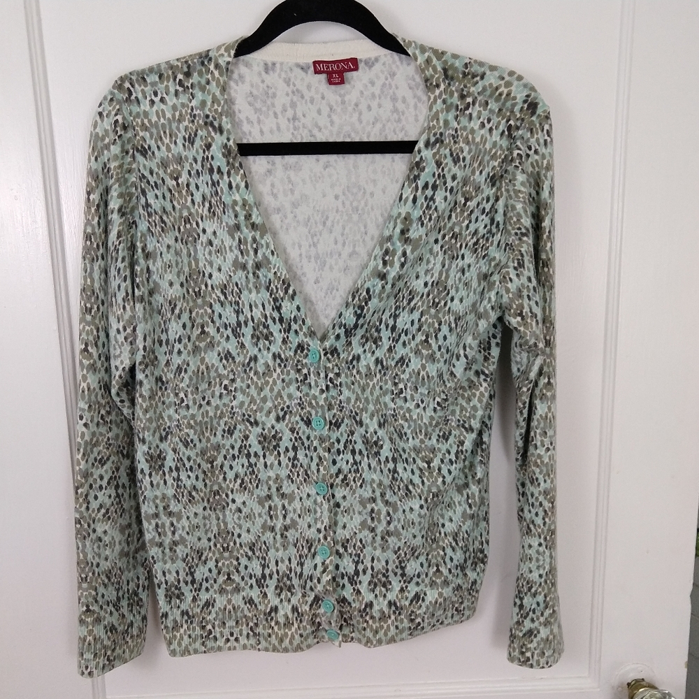 Patterned Cardigan